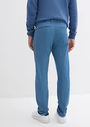 Bandplooibroek van katoenen twill, regular fit, straight, bonprix