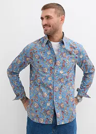 Business overhemd van puur katoen, slim fit, bonprix