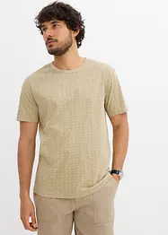 Gedessineerd T-shirt van biologisch katoen, bonprix