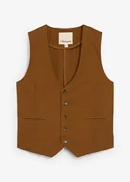 Gilet van katoencanvas, bonprix