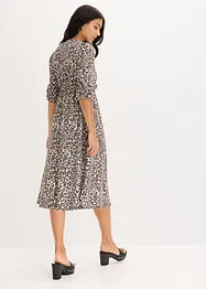 Jersey jurk met strik, bonprix