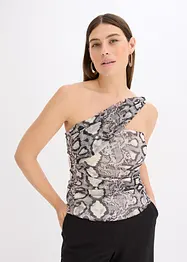 Asymmetrische top met cut-out, bonprix