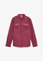Overhemd in gewassen look, lange mouw, bonprix