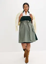 Dirndl met fluweel in midi lengte (2-dlg. set), bonprix