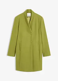 Korte coat in wollen look, bonprix