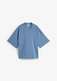 Oversized shirt van zwaar biologisch katoen, bonprix