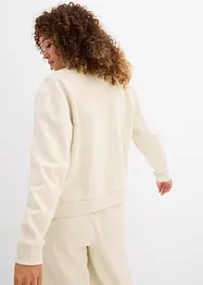 Sweatvest van biologisch katoen, bonprix