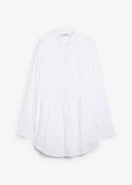 Lange blouse met knoopsluiting van viscose, bonprix