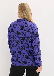 Gedessineerde blouse van chiffon, bonprix