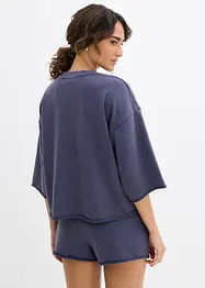 Oversized sweater in een zachte katoenmix, bonprix