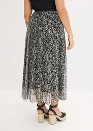 Rok van mesh jersey, bonprix