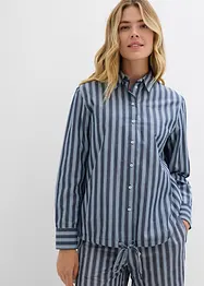 Oversized blouse van katoen, bonprix