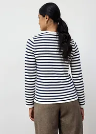 Vest met zijde, bonprix