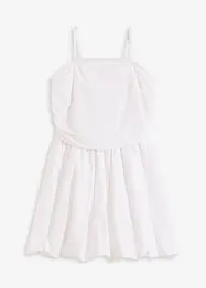 Strapless jurk van katoen, bonprix