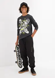 Jongens longsleeve met katoen en print, bonprix