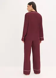Geweven pyjama van satijn, bonprix
