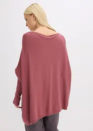 Gebreide trui in een fijne viscosemix, bonprix