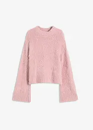 Boxy trui van donzig verengaren, bonprix