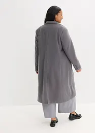 Elegante lange jas met dubbele knopenrij, bonprix