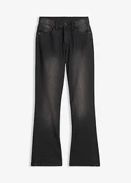 Bootcut meisjes jeans, mid waist, bonprix
