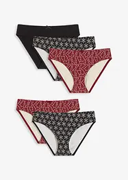 Dames slip met katoen ( set van 5), bonprix