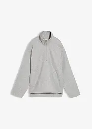 Oversized fleece trui, bonprix