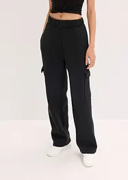 Functionele thermo jongging broek met wijde pijpen, sneldrogend, bonprix