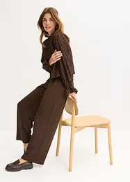 Blouse van gestructureerd materiaal, bonprix