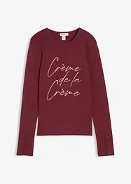 Longsleeve van katoen, bonprix