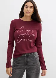 Longsleeve van katoen, bonprix
