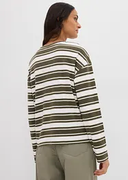 Oversized longsleeve van puur katoen, bonprix