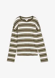 Oversized longsleeve van puur katoen, bonprix
