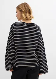 Oversized sweater van puur katoen, bonprix