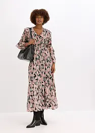 Jurk van chiffon met volants, bonprix