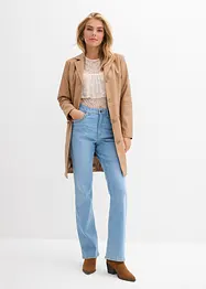 Straight jeans high waist met zakdetails, bonprix