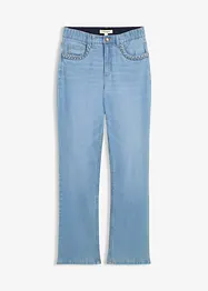Straight jeans high waist met zakdetails, bonprix