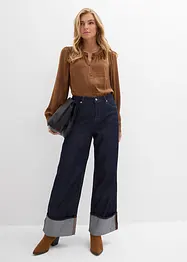Baggy jeans mid waist, bonprix