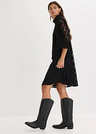Kanten mini jurk, bonprix