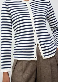 Vest met zijde, bonprix