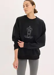 Overseized thermo sweatshirt, sneldrogend, bonprix