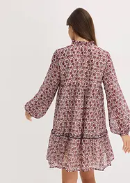 Jurk met borduursel, bonprix