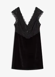 Fluwelen jurk, bonprix