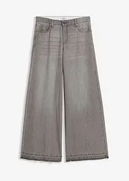 Wide leg jeans mid waist, comfort tailleband, bonprix