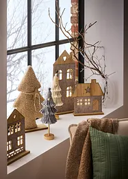 Decoratieve LED-huisjes (set van 3), bonprix