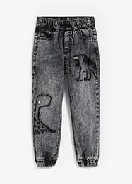 Thermo instapjeans met jersey voering, regular fit, bonprix