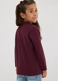 Longsleeve van elastisch biologisch katoenmix (set van 2), bonprix