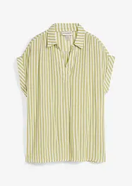 Blouse van soepele viscose, korte mouw, bonprix