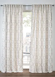 Gordijn van gerecycled polyester (1 stuk), bonprix