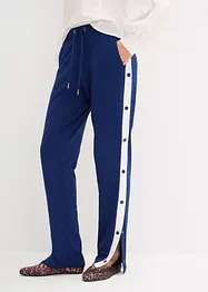 Sneldrogende joggingbroek met drukknopen, bonprix