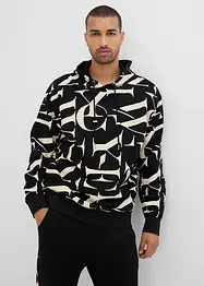 Hoodie van biologisch katoen, loose fit, bonprix